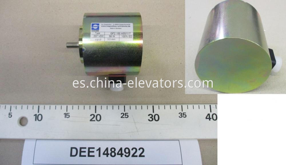 Magnet de freno para las escaleras mecánicas kone dee1484922 Brake Magnet for KONE Escalators DEE1484922